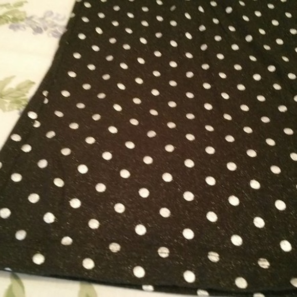 Childrens Place Size 14 Black Polka Dot Dress - Picture 12 of 12